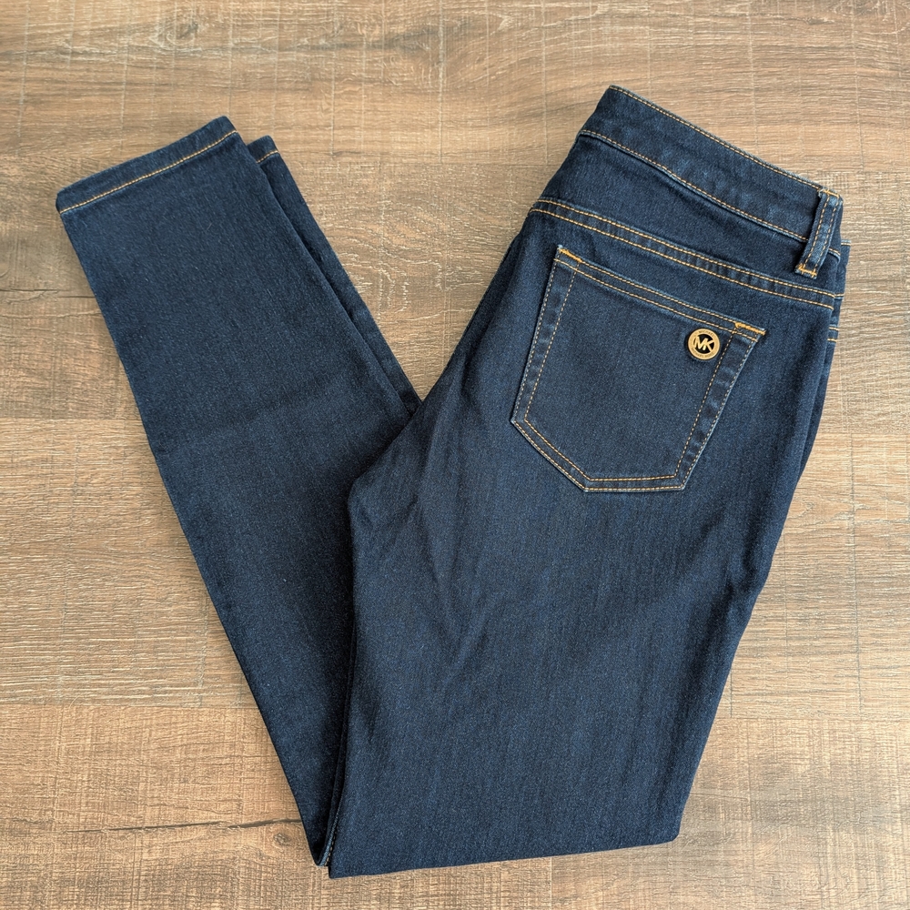 Michael Kors Dark Blue Skinny Jeans